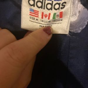 Men’s blue adidas pants